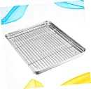 Nonstick grill topper pan